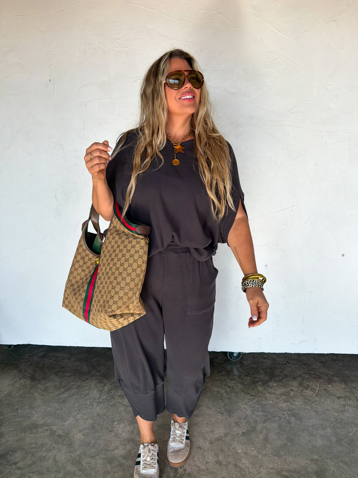 KEATON WAFFLE LOUNGE SETS