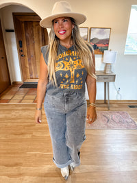 GREY CLOVER FRONT POCKET JEANS