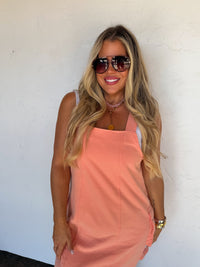 SPRING MILLIE OVERALL DRESS