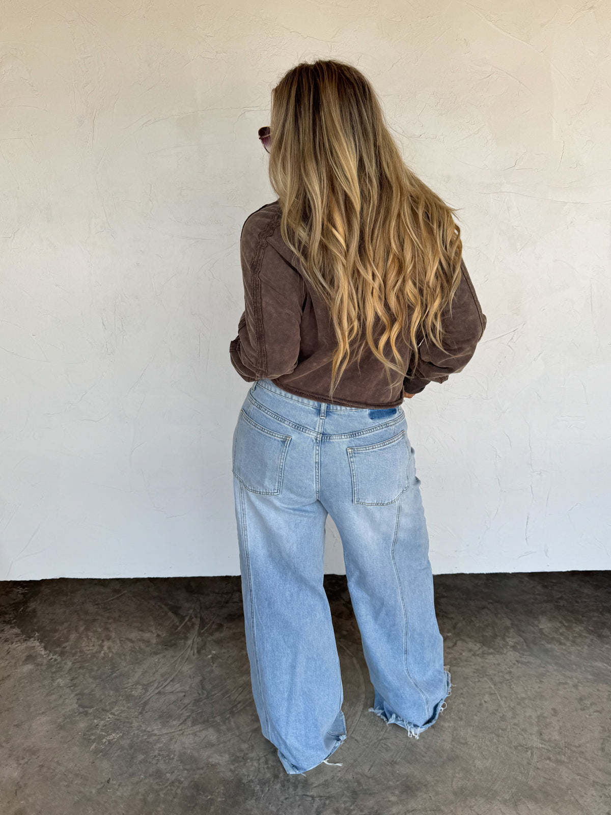 QUINCY WIDE LEG JEANS