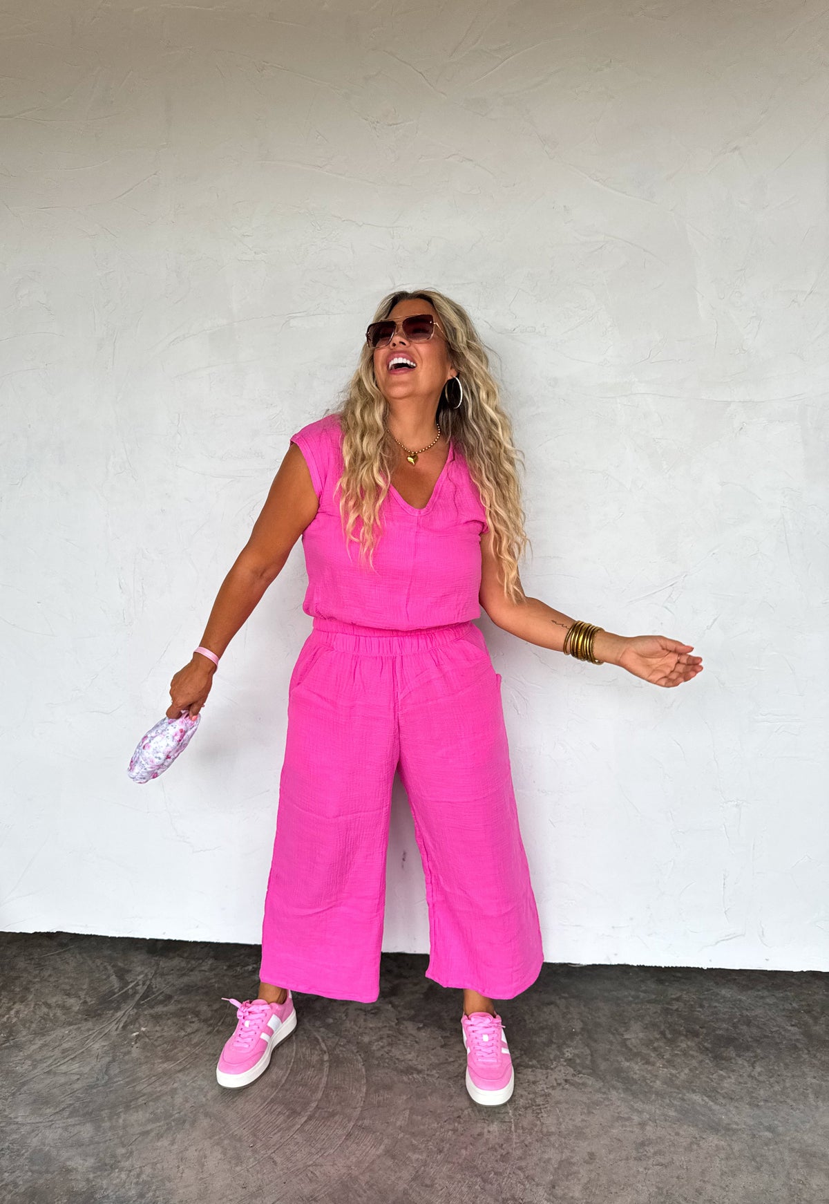 LAURA CROP PANT SET