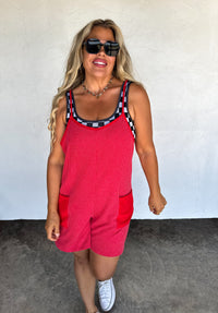 KINSEY RIBBED ROMPER