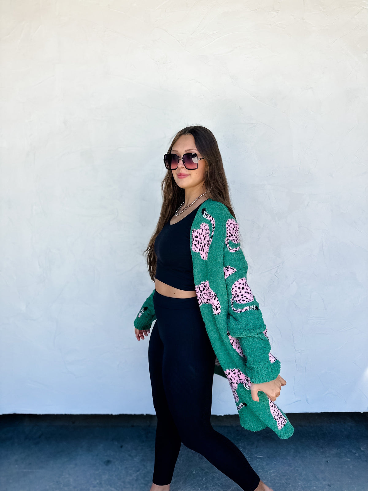 WILD ABOUT IT CHEETAH CARDIGAN