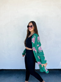 WILD ABOUT IT CHEETAH CARDIGAN