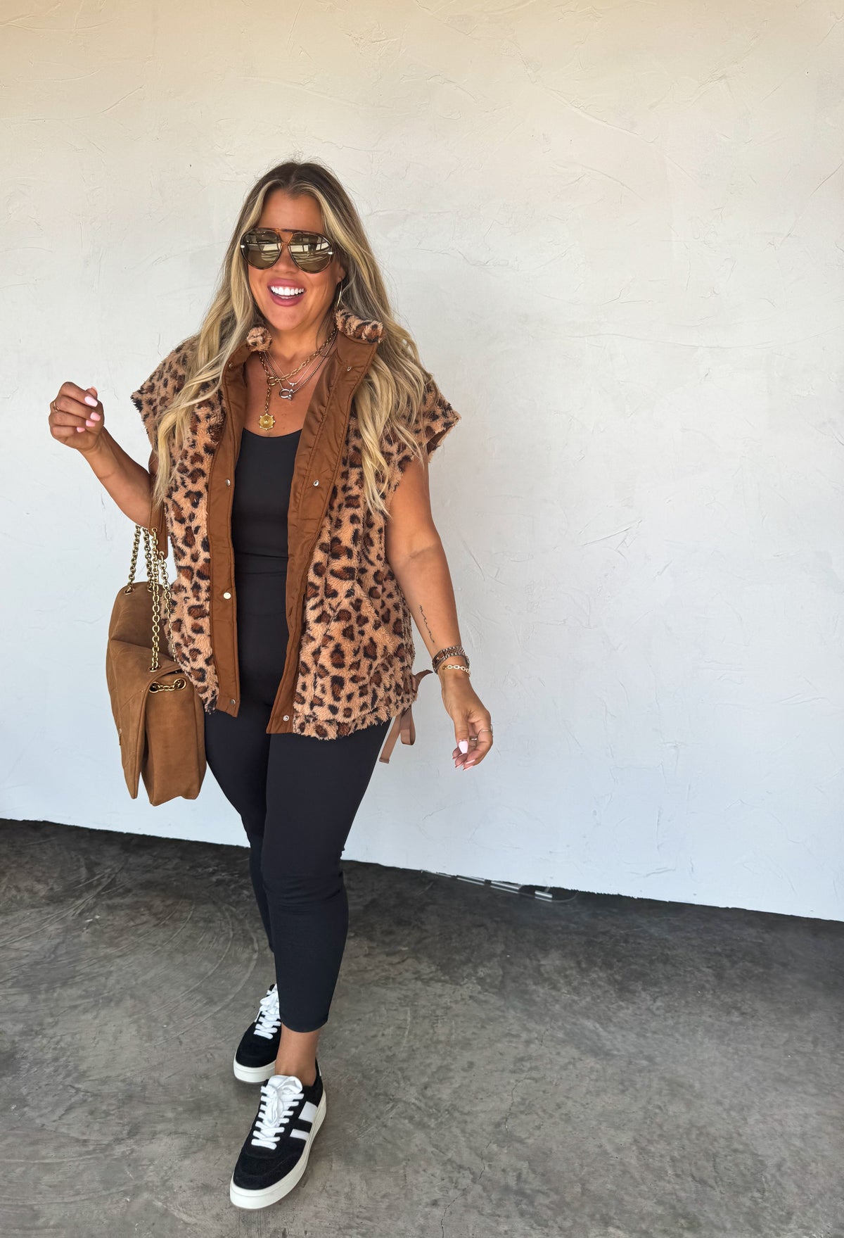 LINDEN SHERPA VEST JACKET