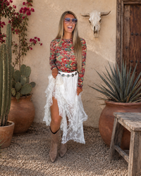 DESERT DREAMS DRESS IT UP MESH TOPS