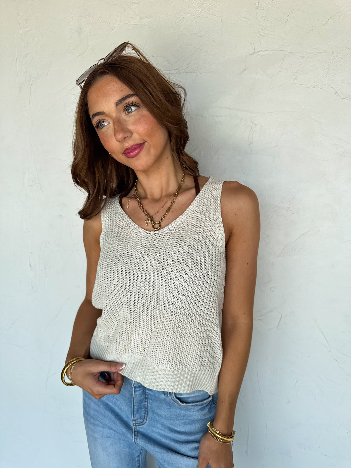 HAMPTONS TWIST BACK TANK
