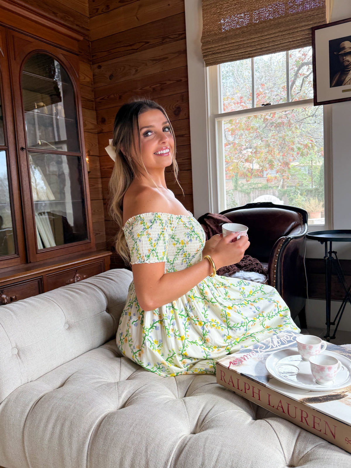 SPRING MADELINE FLORAL DRESS