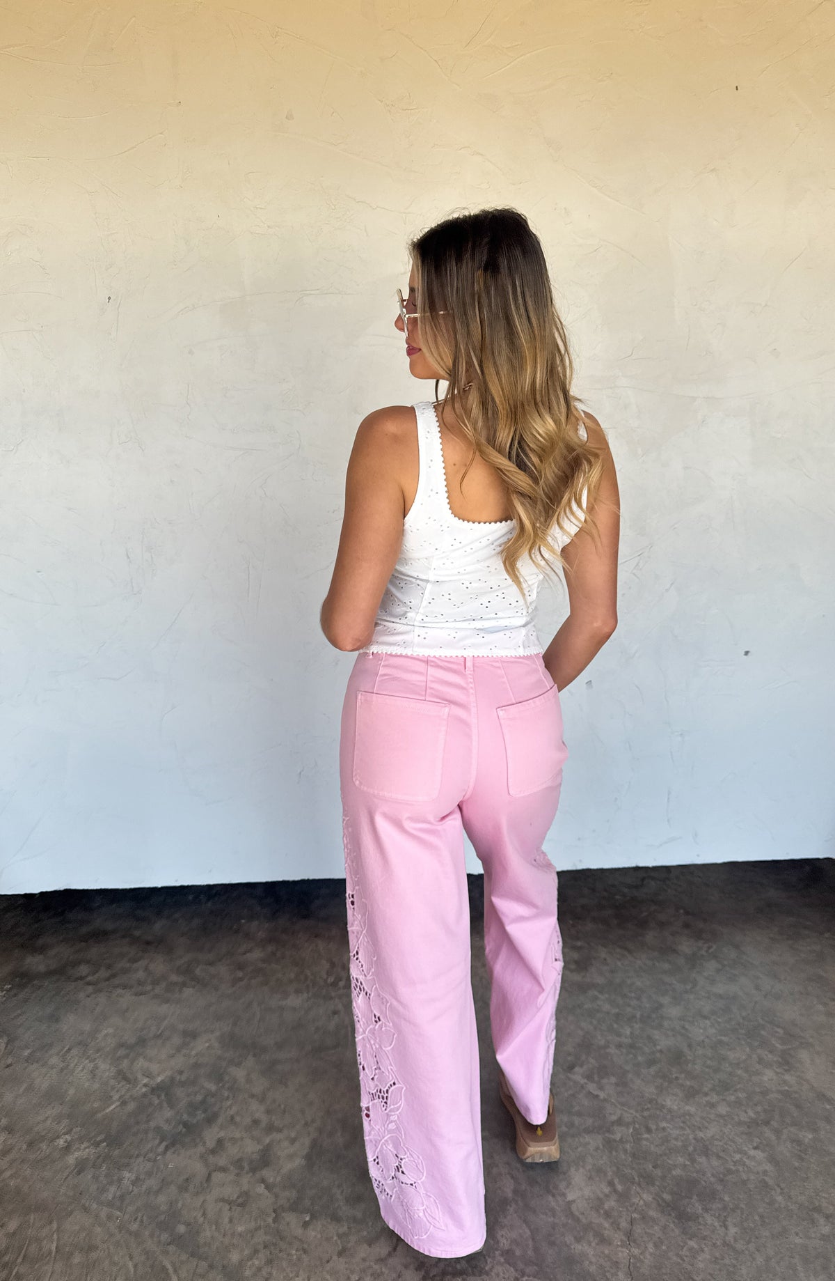 DAISY LANE EYELETT TANK