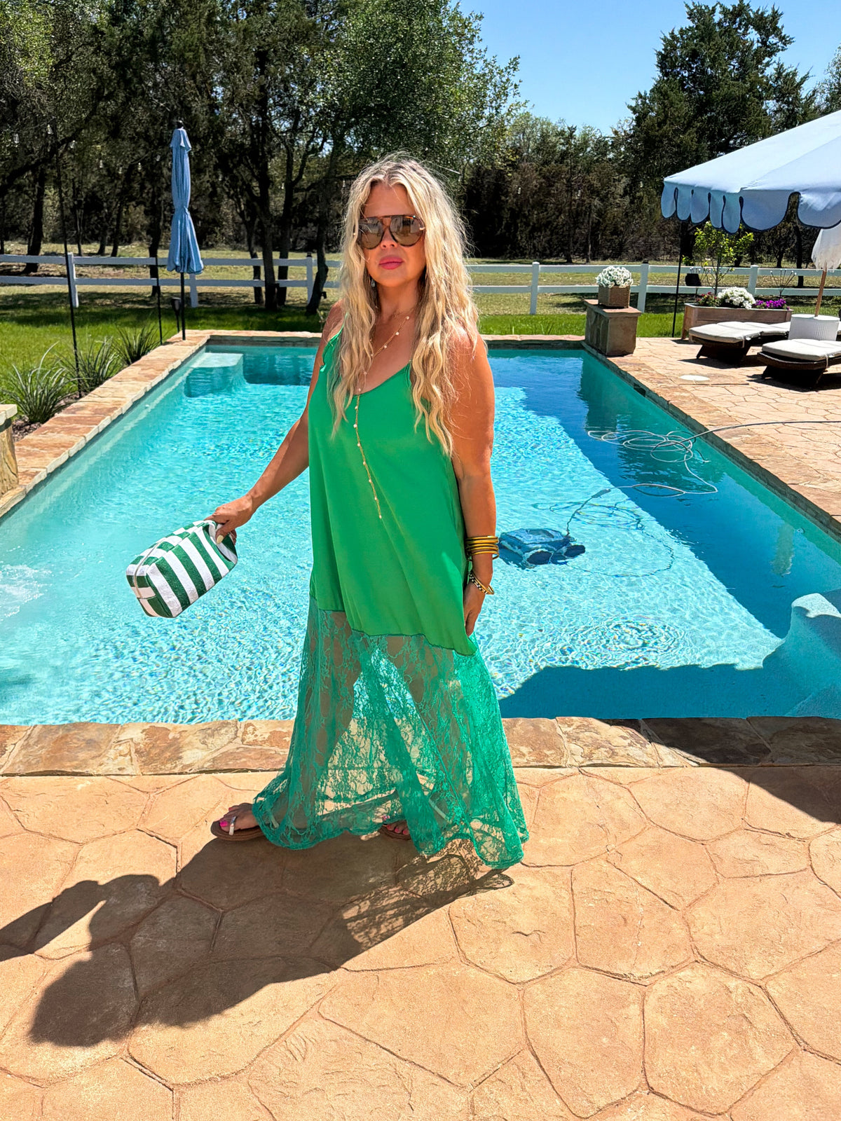 SUMMER NIGHTS SATIN DRESS