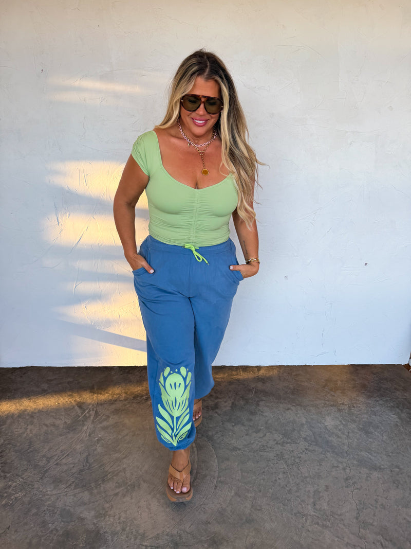 FLOWER POWER JOGGERS