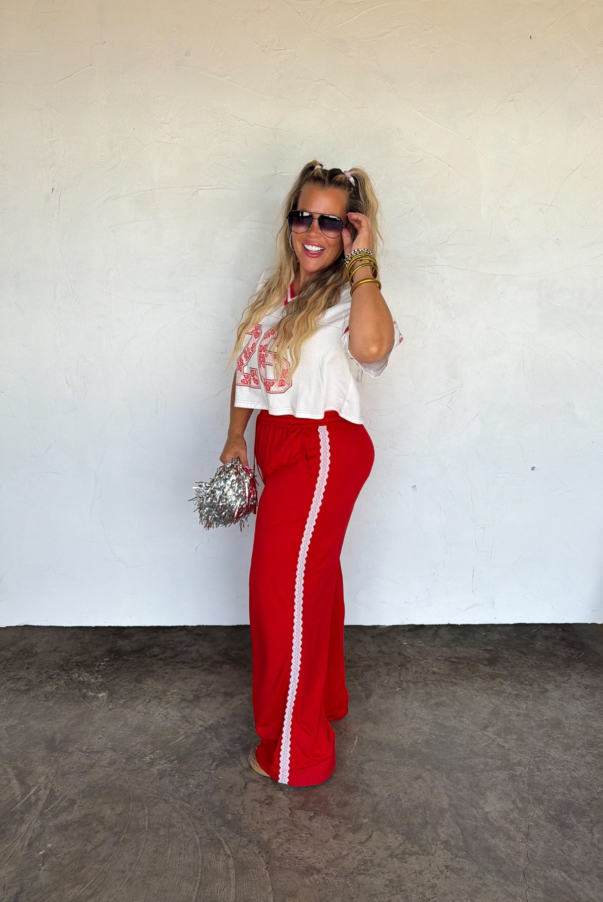 RALLY GIRL TRACK PANTS