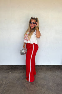 RALLY GIRL TRACK PANTS