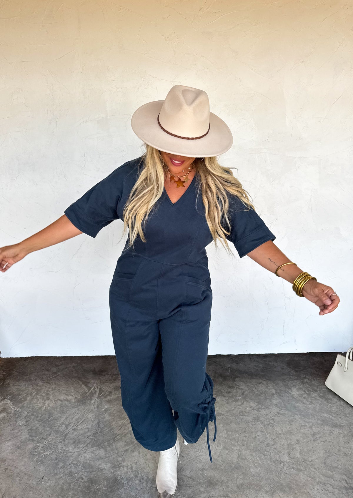 CAM LUXE LOUNGE JUMPSUIT
