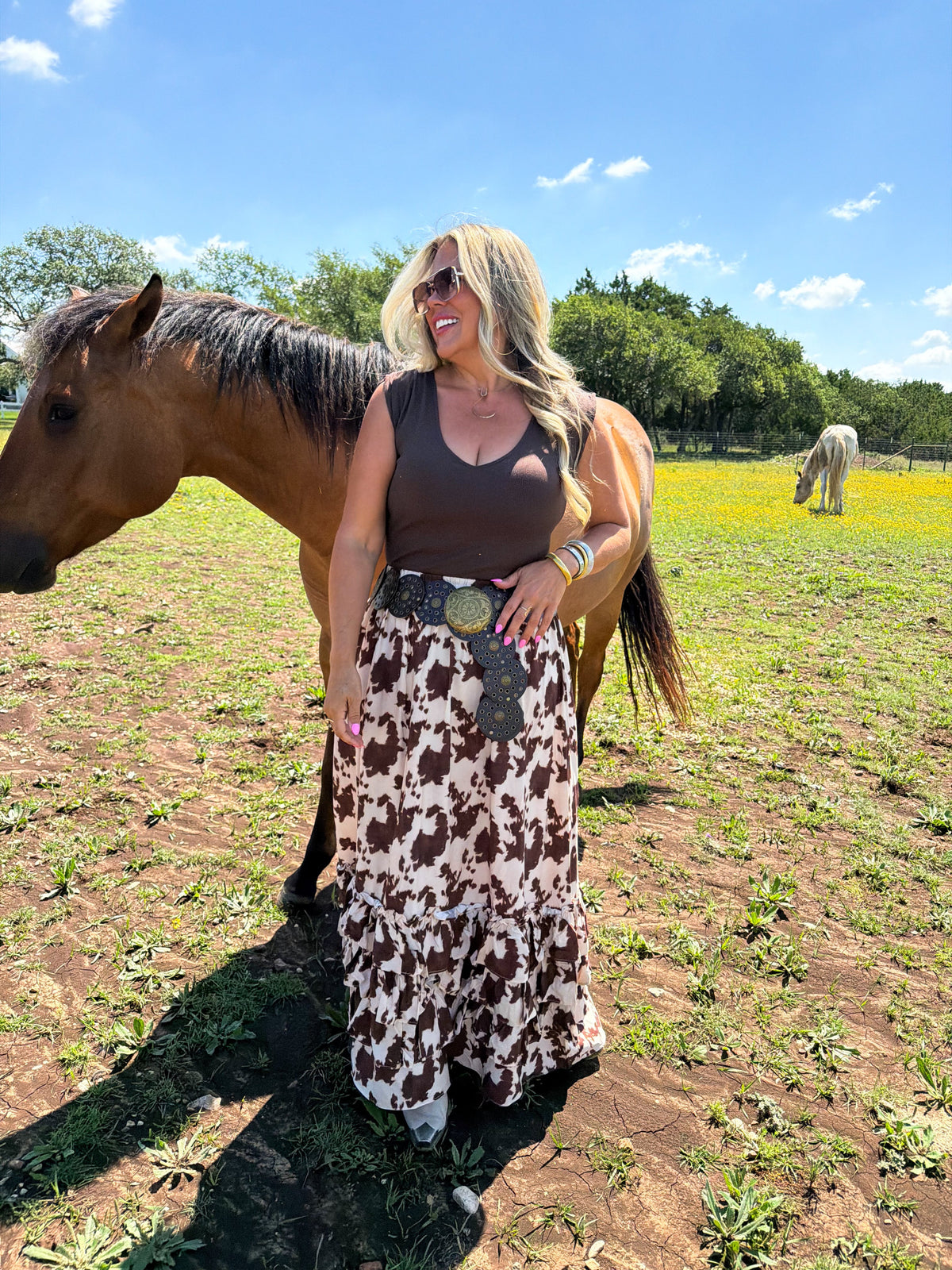 WANDER WEST MAXI SKIRT
