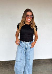 JOVIE TIE WAIST JEANS