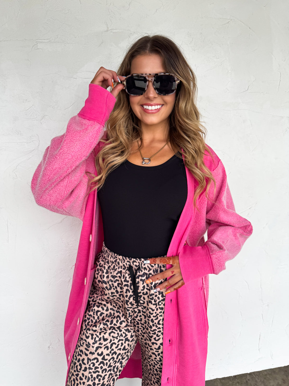 COCO CHEETAH JOGGER PANTS