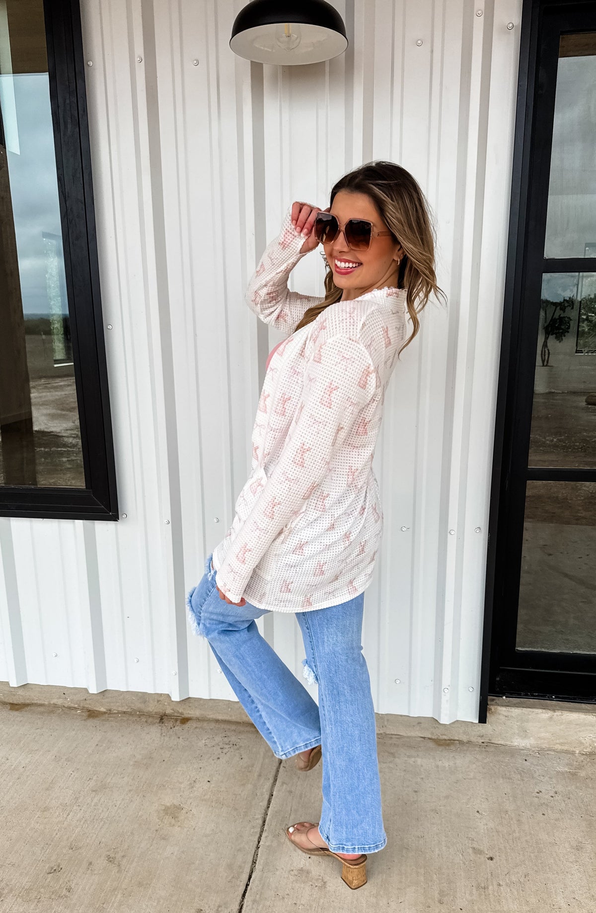 SPRING PRINT LOLA CARDIGAN