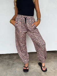 COCO CHEETAH JOGGER PANTS