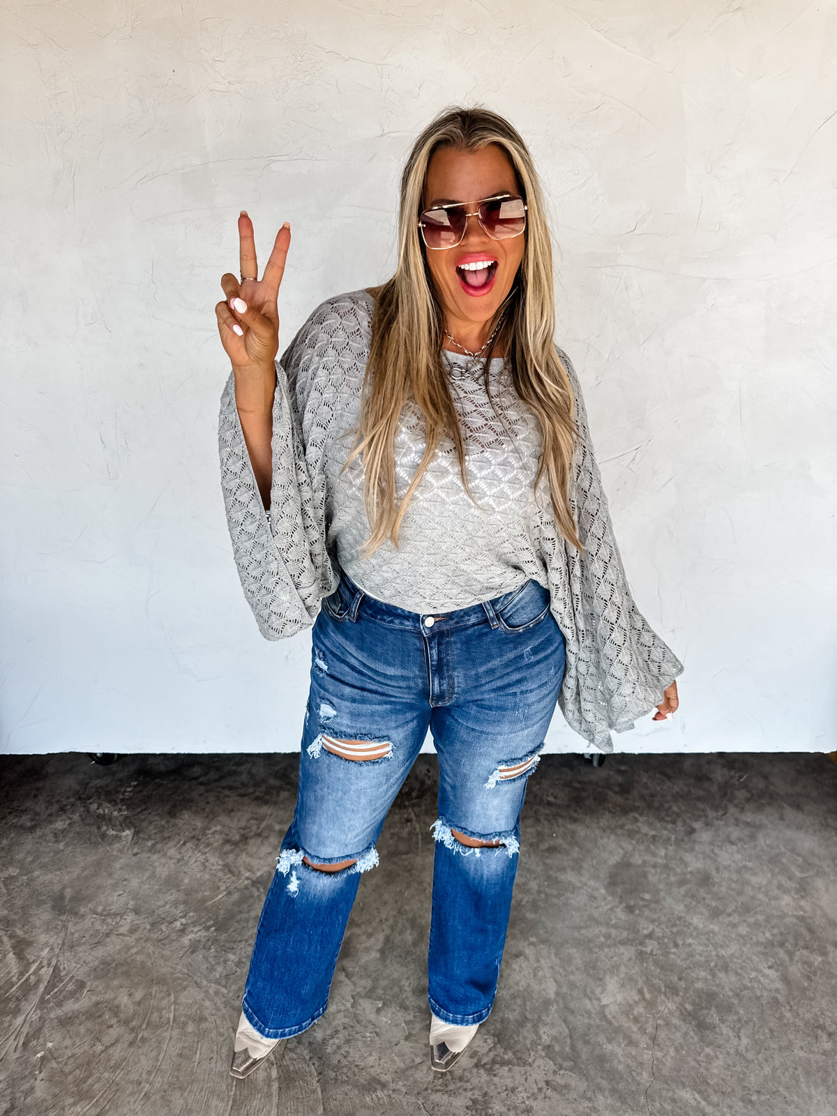 WINTER FREE SPIRIT BELL SLEEVE TOP