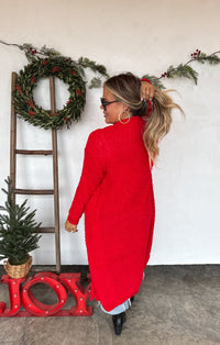 POPPY KNIT POPCORN CARDIGAN