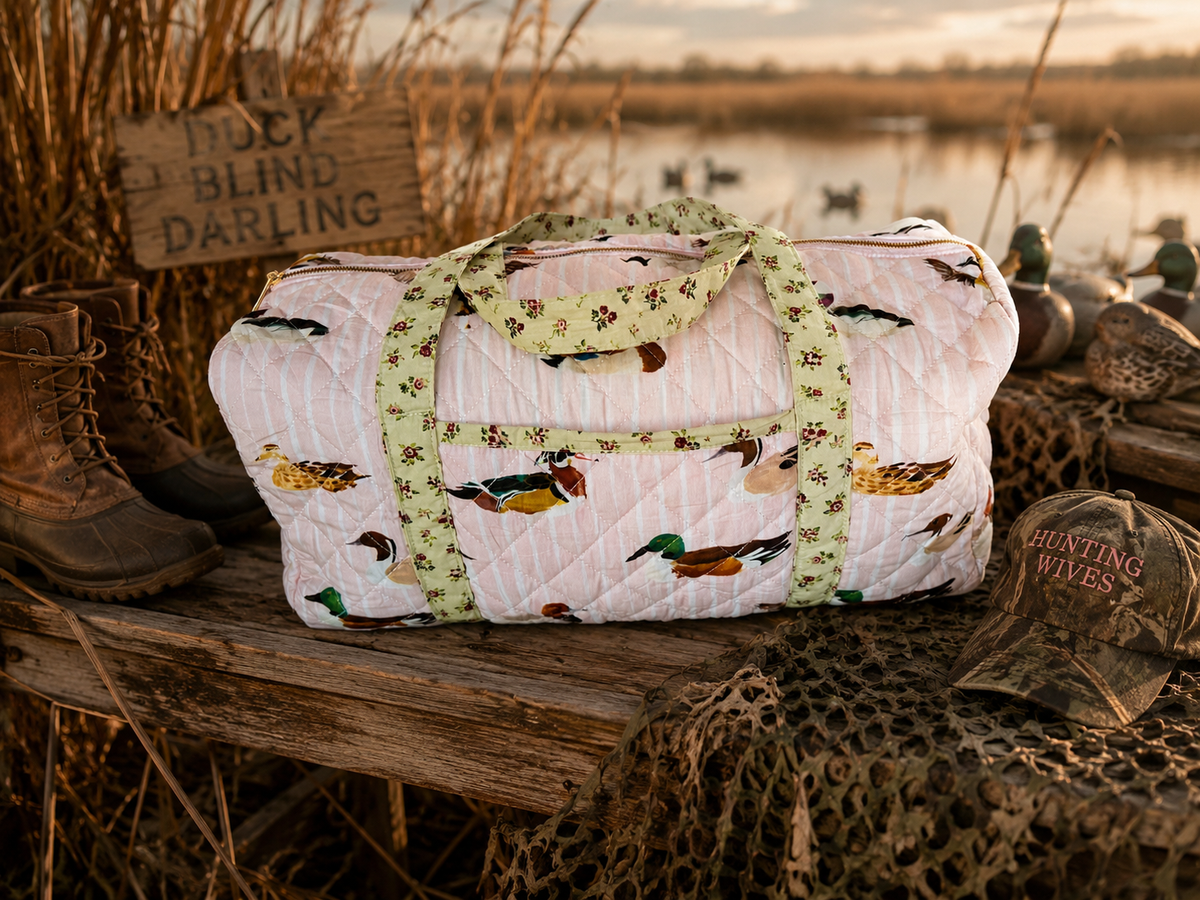 DUCK BLIND DARLING WEEKENDER BAG
