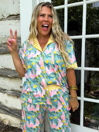 IN THE GARDEN LUXE PJ SETS