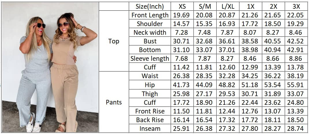 STAY IN CROP PANT SET