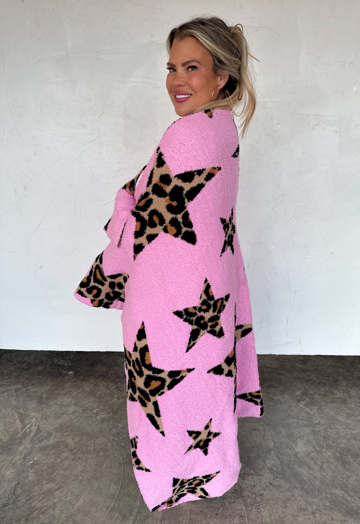 CHEETAH & STAR CLOUD BLANKET