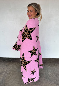 CHEETAH & STAR CLOUD BLANKET