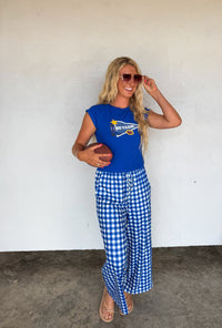 GAME DAY WIDE LEG PANTS