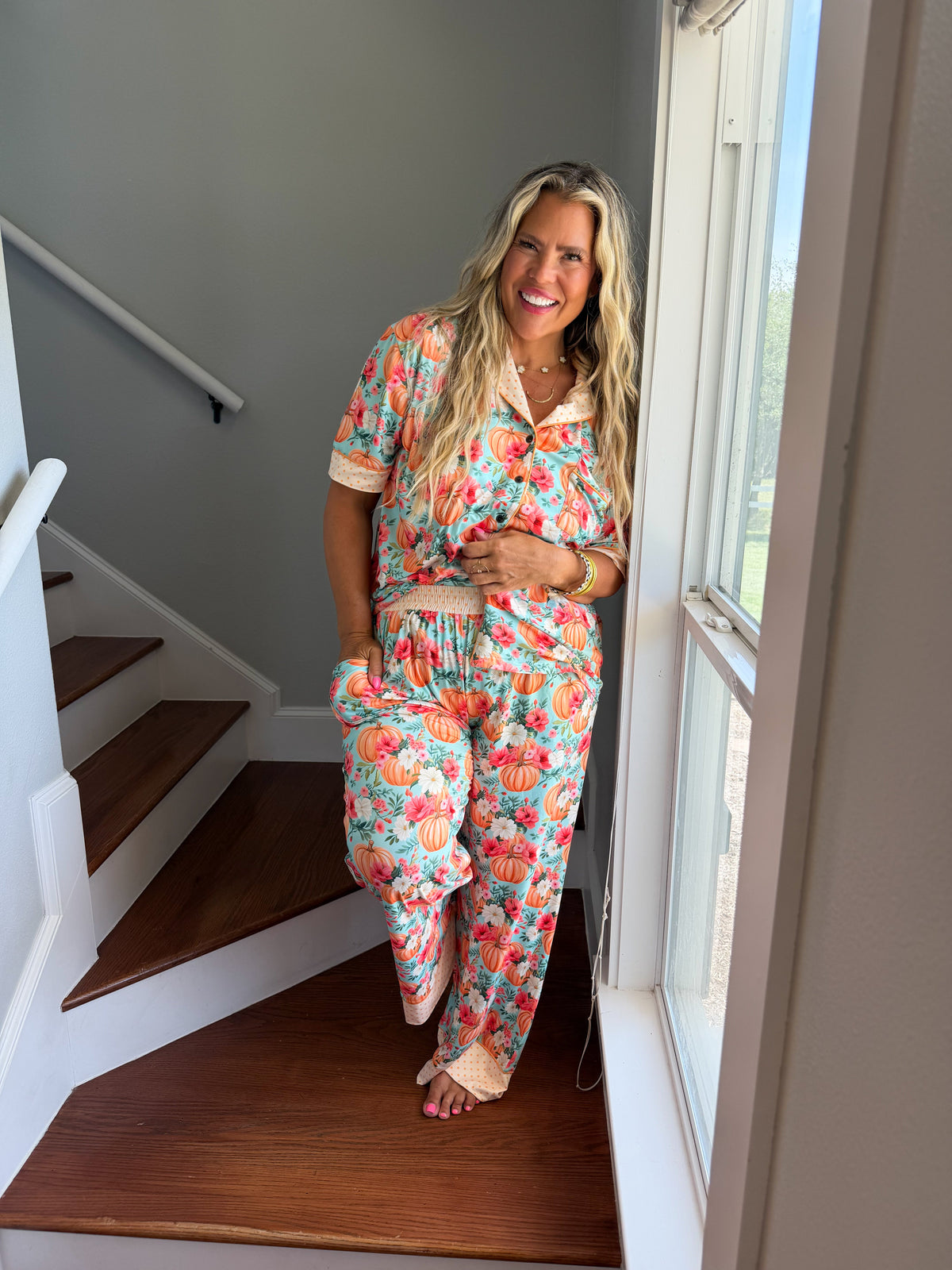 HOME GATHERING LUXE PJ SET