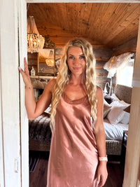 SLIP CAMI DRESS