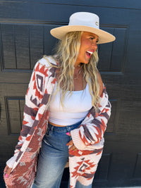 TRADING POST CLOUD CARDIGAN