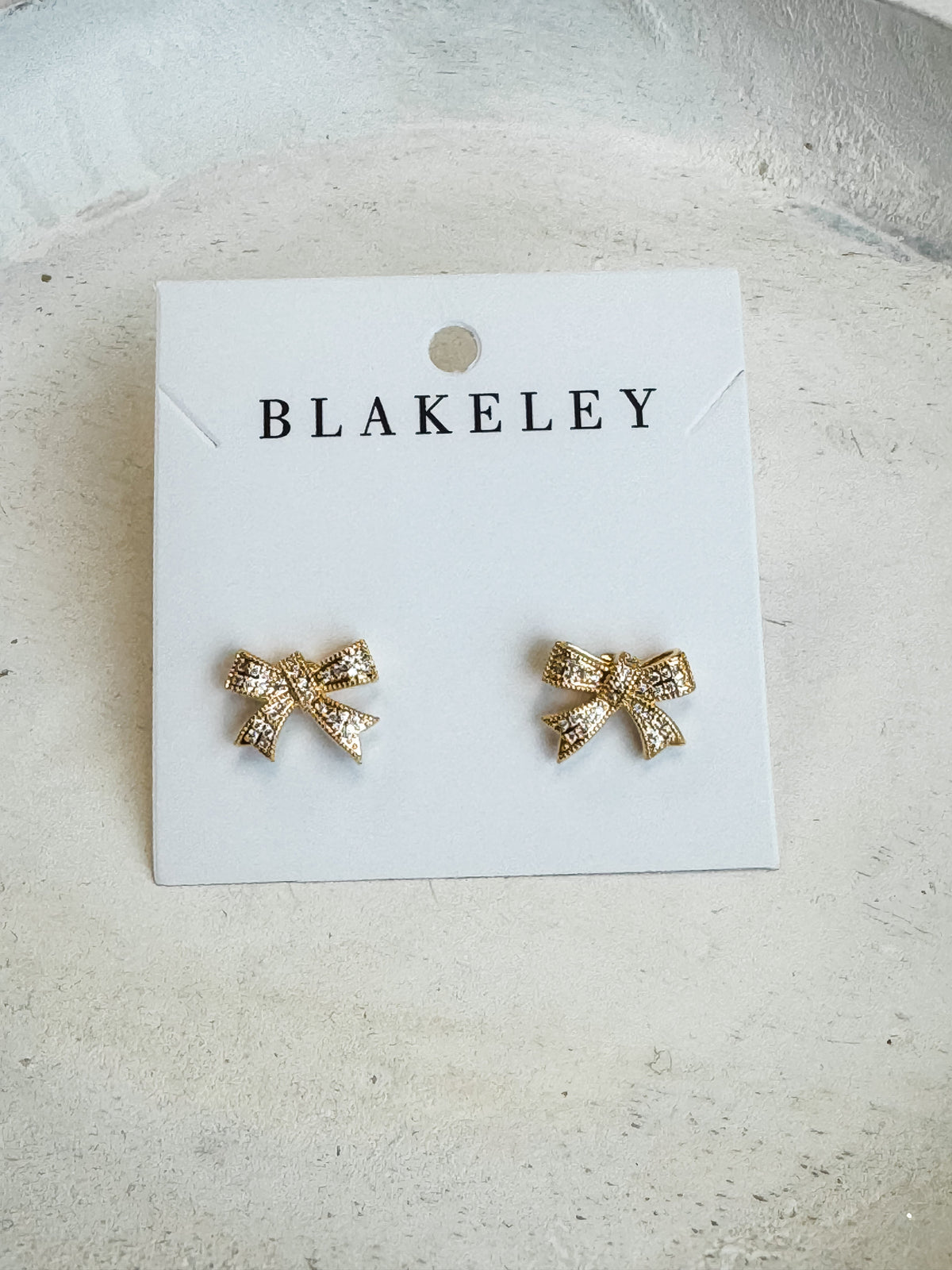DAINTY BOW EARRINGS