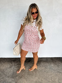 LILLY FLORAL SKIRT OVERALLS