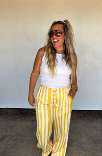 GAME DAY WIDE LEG PANTS