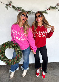 SANTA & HOWDY HOLIDAY SWEATERS