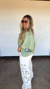 SPRING MEG PULLOVER PONCHO