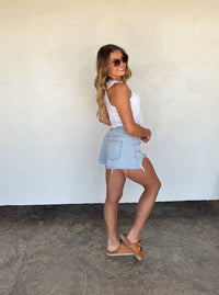 SUNKISSED CUTOFF SHORTS