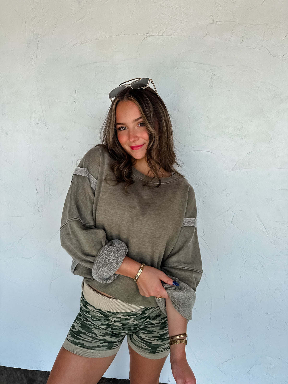 FALL COLORS CLASSIC CREW PULLOVER