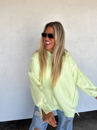 CANDY COLORS CLASSIC CREW PULLOVER