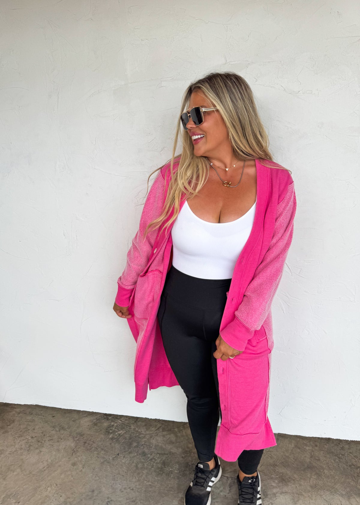 DESI SWEATSHIRT CARDIGAN