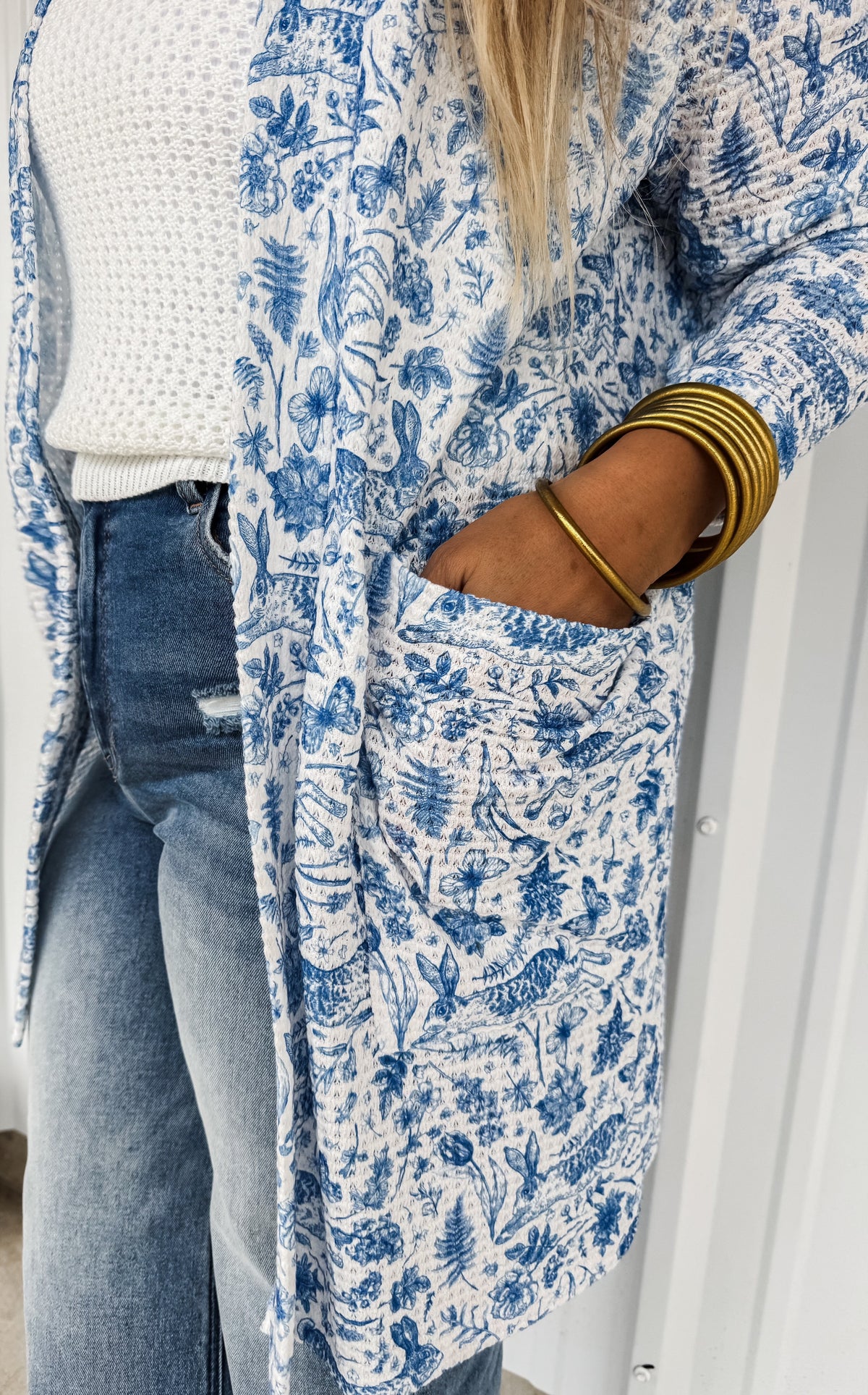 SPRING PRINT LOLA CARDIGAN