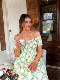 SPRING MADELINE FLORAL DRESS