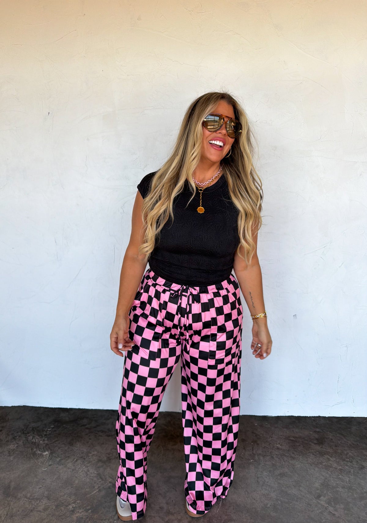 VALENTINES HADDIE WIDE LEG PANTS