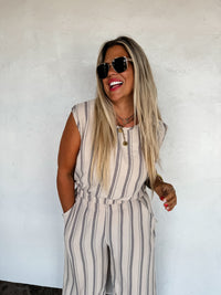 CALABASAS CROP PANT SET