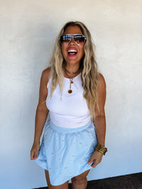 PRETTY IN PEARLS SKORT