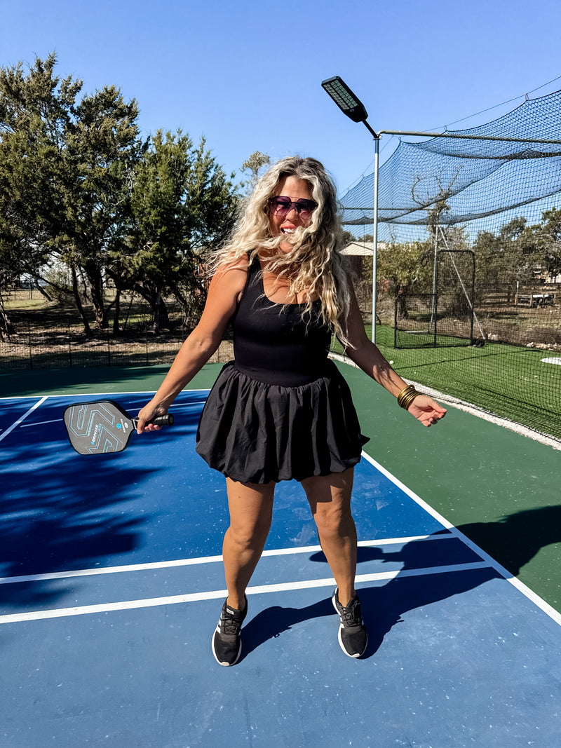 LET'S PLAY BUBBLE SKORT DRESS