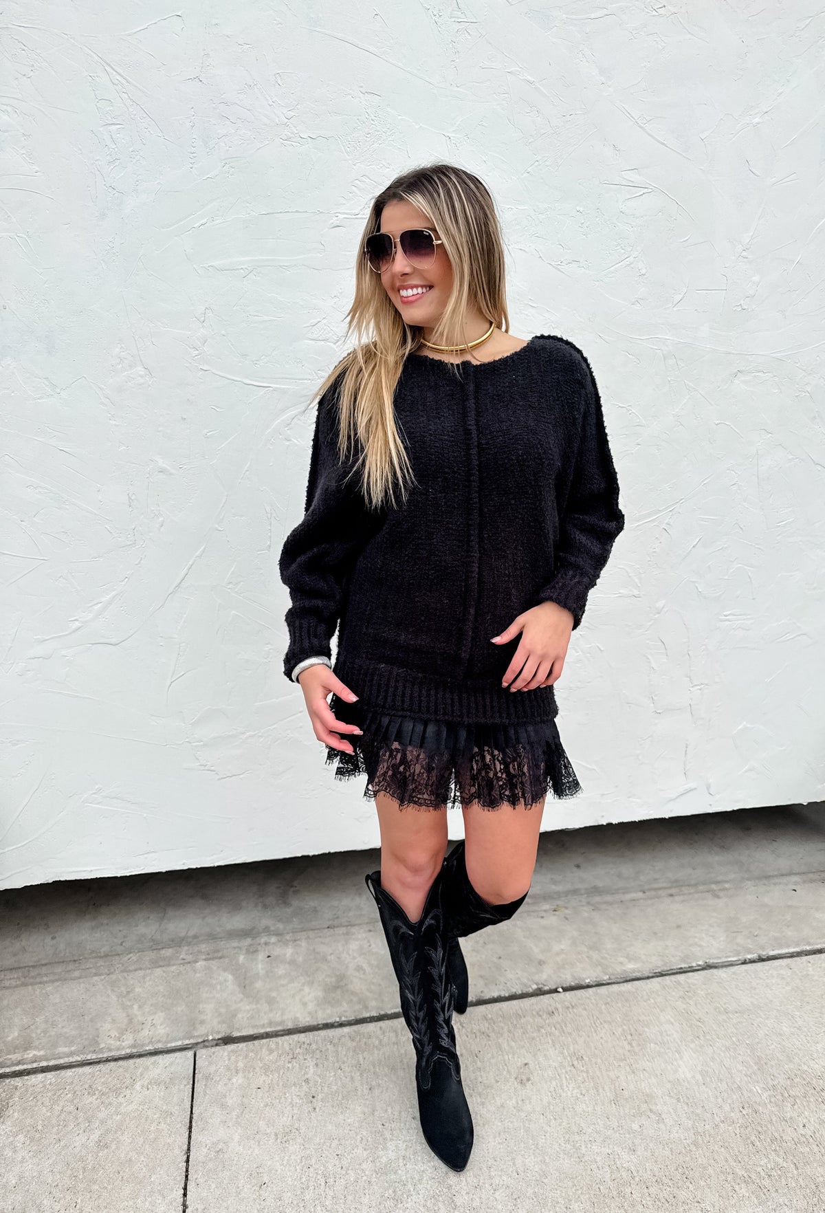 VIVIANE LACE SLIP SKIRT